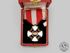 Italy, Kingdom. An Order Of The Crown Of Italy In Gold, V Class Knight, By E.gardino,