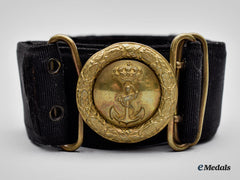 Spain, Kingdom. A Naval Belt, C.1900