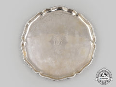 Germany, Rlb. A 1934 Silver Platter, By M.h Wilkens & Söhne