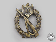 Germany, Wehrmacht. An Infantry Assault Badge, Bronze Grade, By Josef Feix & Söhne