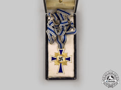 Germany, Third Reich. An Honour Cross Of The German Mother, Gold Grade With Case, By Ziemer & Söhne