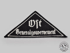 Germany, Bdm. A Rare Ost Generalgouvernement District Sleeve Insignia