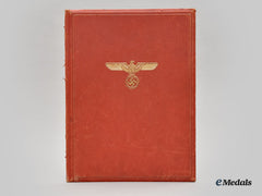 Germany, Nsdap. A Rare Award Folder For The German Order