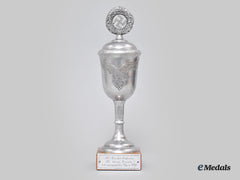 Germany, Luftwaffe. A 1940 Air War School Klotzsche Distinguished Student Trophy To Unteroffizier Werner Reinicke