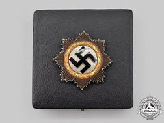 Germany, Wehrmacht. A German Cross In Gold, With Case, By Otto Klein