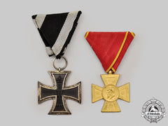 Germany, Imperial. A Pair Of Service Decorations