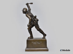 Germany, Heer. A 1940 Western Front Bronze Statue, By H. Von Beusekom