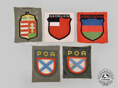 Germany, Third Reich. A Lot Of Five Sleeve Patches