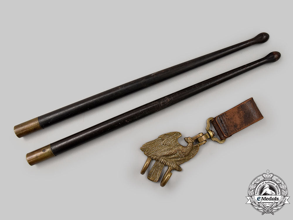 germany,_imperial._a_marching_drum,_with_sticks_and_hanger_l22_mnc7230_310_1_2_1