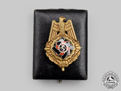 Germany, Teno. A 1922 Technical Emergency Help Honour Badge, With Case, By Wilhelm Fühner