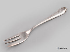 Germany, Third Reich. A Reichs Chancellery Dessert Fork, By Bruckmann & Söhne