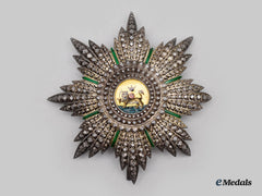 Iran, Pahlavi Dynasty. An Order Of Lion And Sun, Military Division, I Class Star