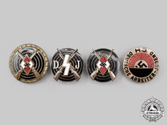 Germany, Hj. A Mixed Lot Of Youth Organization Badges