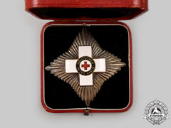 Germany. A German Red Cross Honour Decoration Breast Star, Museum Example With Case And Assorted Ribbons