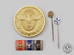 Germany, Nsdap. A Political Leader’s Belt Buckle, With Miniature Awards