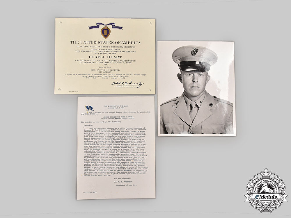 united_states._a_korean_war_navy_cross&_purple_heart_to_captain_word_for_commanding_a_relief_force_under_enemy_fire1952_l22_mnc7334_549_1