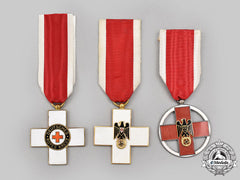 Germany, Drk. A Mixed Lot Of German Red Cross Decorations