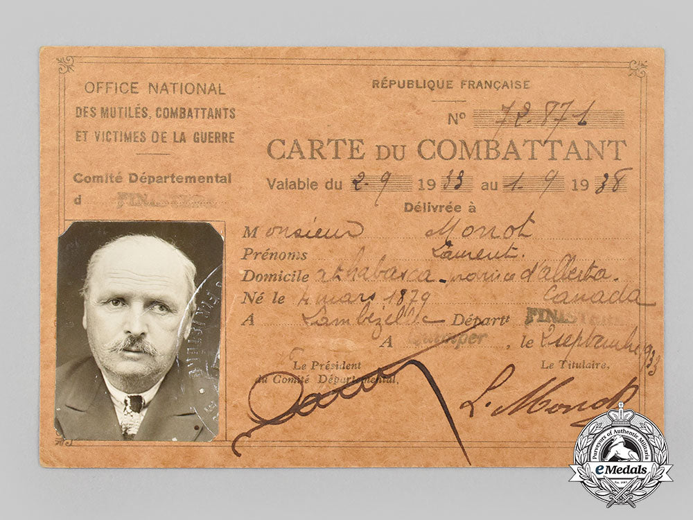 french,_republic._a_group_of_medals&_documents_to_pte._laurent_monot,_french_infantry&_canadian_forestry_regiment_l22_mnc7365_530