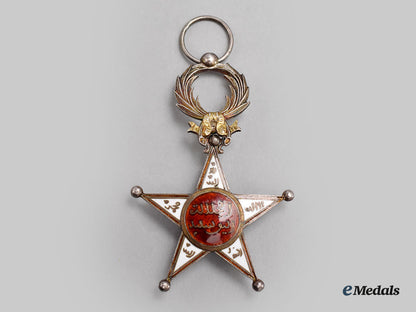 morocco,_kingdom._an_order_of_ouissam_alaouite,_v_class_knight,_type_i(1913-1933)_l22_mnc7403_741