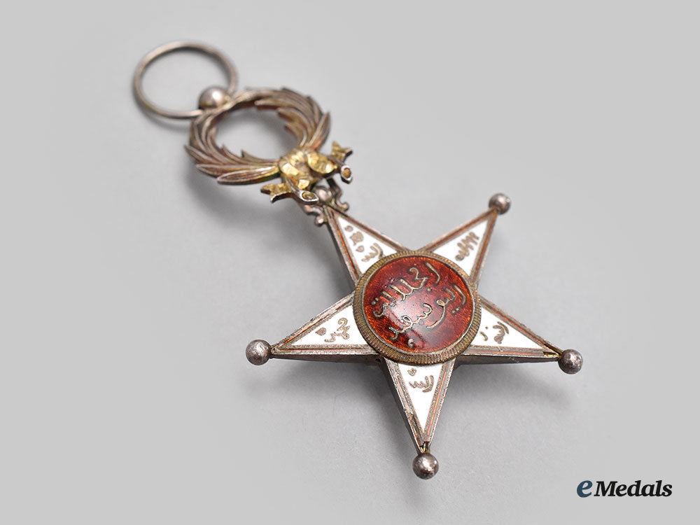 morocco,_kingdom._an_order_of_ouissam_alaouite,_v_class_knight,_type_i(1913-1933)_l22_mnc7404_742