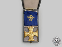 Germany, Ordnungspolizei. A Long Service Decoration, I Class For 25 Years