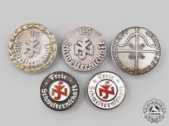 Germany, Third Reich. A Mixed Lot Of National Socialist People’s Welfare Badges