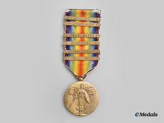 United States. World War I Victory Medal, 6 Clasps