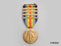 United States. A World War I Victory Medal, 4 Clasps