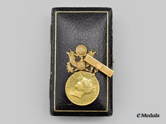 United States. A Presidential Gold Lifesaving Medal, German Steamship General Osorio 1931