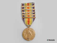 United States. A World War I Victory Medal, 5 Clasps