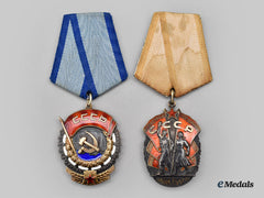 Russia, Soviet Union. Two Awards