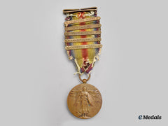 United States. A World War I Victory Medal, 5 Clasps