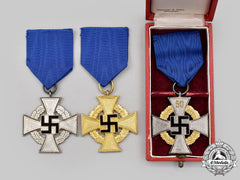 Germany, Third Reich. A Lot Of Civil Service Long Service Decorations