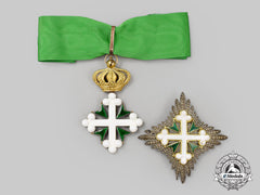 Italy, Kingdom. An Order St. Maurice And St.lazarus In Gold, Grand Officer
