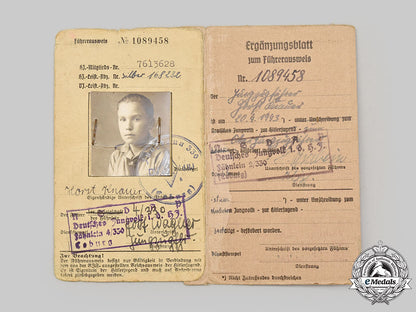 germany,_hj._a_mixed_lot_of_membership_booklets,_with_photo_l22_mnc7558_929