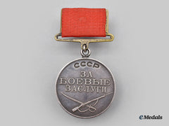 Russia, Soviet Union. A Medal For Combat Service, Type I (Medal "For Battle Merit")