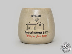Germany, Wehrmacht. A Christmas 1940 Commemorative Tankard