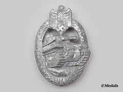 Germany, Wehrmacht. A Panzer Assault Badge, Silver Grade, By Rudolf Karneth