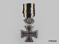 Germany, Imperial. An 1870 Iron Cross Ii Class With 25Th Jubilee Clasp