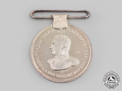 El Salvador. A Medal For Distinguished Valor To The Loyal Defenders, In Silver, C. 1839