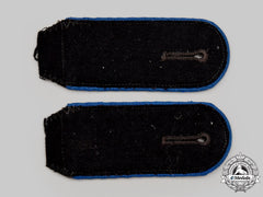 Germany, Ss. A Set Of Waffen-SS Medical Enlisted Personnel Shoulder Straps