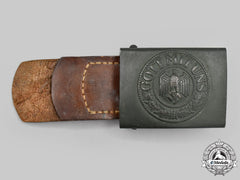 Germany, Heer. An Enlisted Personnel Belt Buckle, By C.w. Motz & Co.