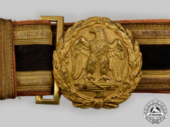 Italy, Facist State. An Army Officer's Belt With Buckle, C.1937