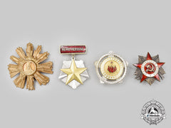 Albania, Socialist Republic; Romania, Socialist Republic; Russia, Soviet Union; Yugoslavia, Socialist Federal Republic. Four Socialist Awards