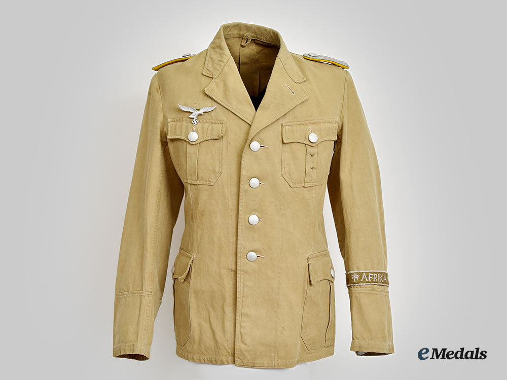 germany,_luftwaffe._a_flight_personnel_leutnant’s_tropical_field_blouse,_north_africa_service_l22_mnc8007_565_1