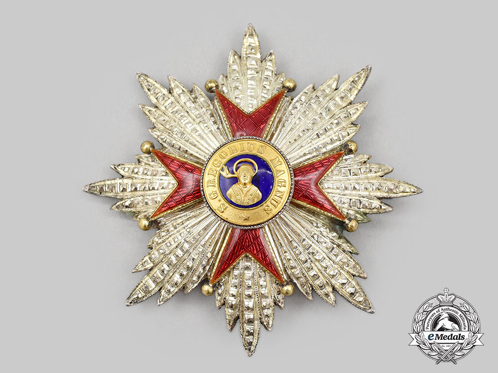 vatican,_papal_state._an_order_of_st._gregory,_grand_cross,_by_tanfani&_bertarelli,_c.1900_l22_mnc8053_934_1