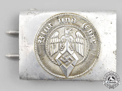 Germany, Hj. A Rare Enlisted Personnel Belt Buckle, By Gebrüder Hahne