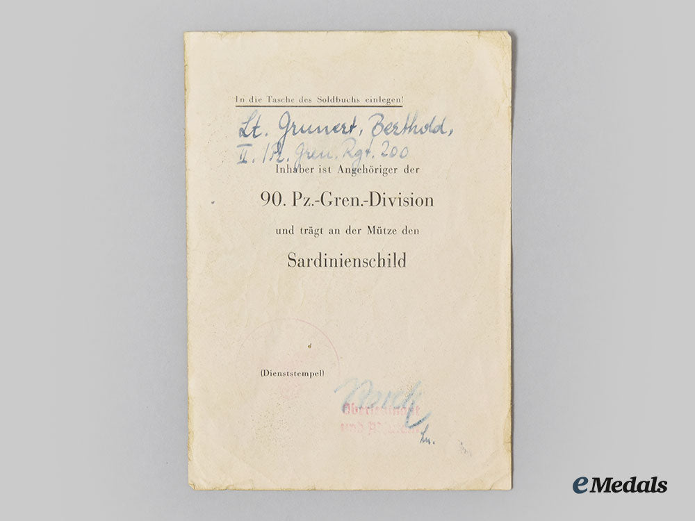 germany,_heer._a_pair_of_award_documents_to_leutnant_berthold_grunert_l22_mnc8157_043_1_1