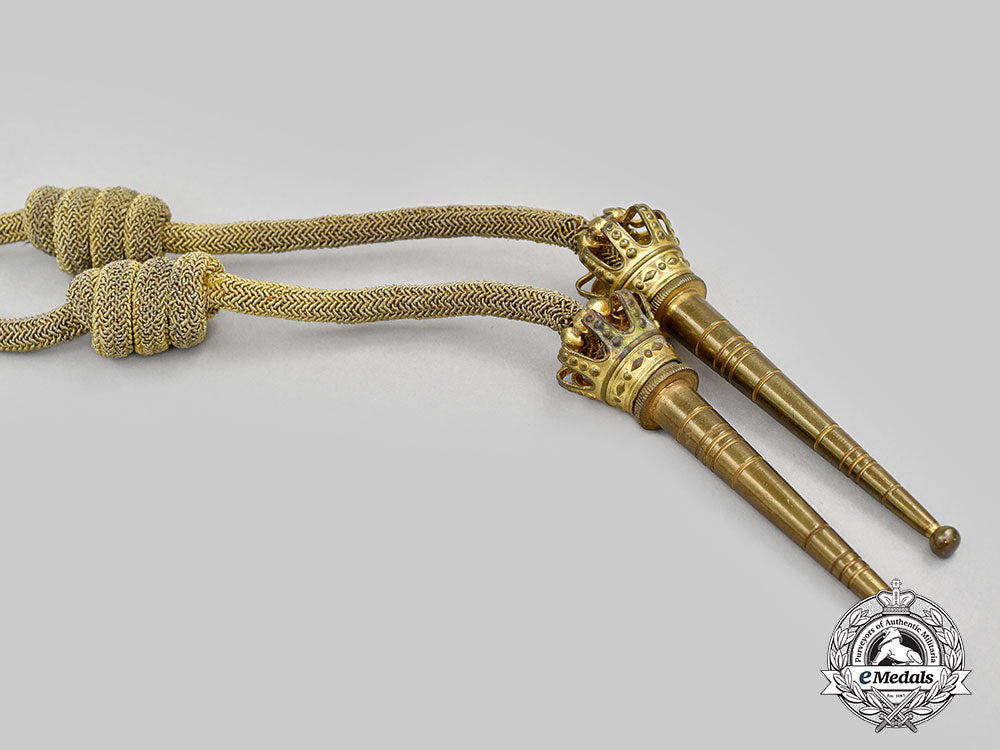 yugoslavia,_kingdom._an_army_headquarters_badge,_shoulder_board_and_aiguillettes_l22_mnc8158_135_1