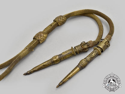 yugoslavia,_kingdom._an_army_headquarters_badge,_shoulder_board_and_aiguillettes_l22_mnc8162_138_1